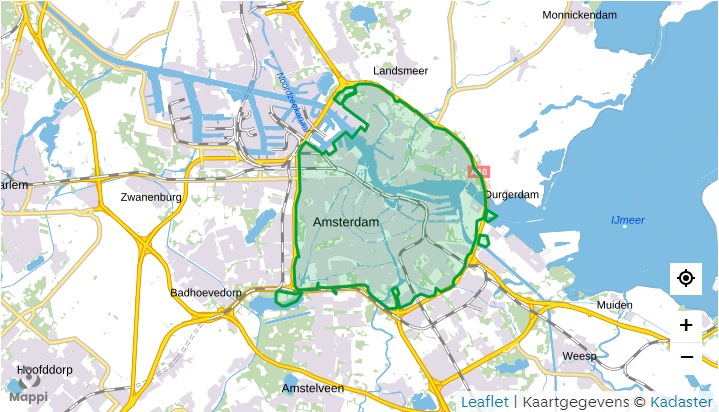 Zero-emissiezone Amsterdam